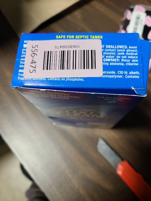 Photo 1 of (2 pack) OxiClean Washing Machine Cleaner with Odor Blasters, 4 Count