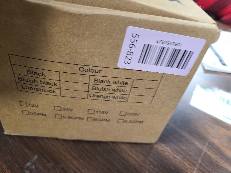 Photo 1 of [Upgraded Version] 12V DC RV Fresh Water Pump, 7GPM 70PSI, Five Chamber Self-Priming Diaphragm Pump with Heavy Duty Pressure Switch & Strainer for RV, Marine, Yacht, Caravan, Camper (7GPM-70PSI-12V)