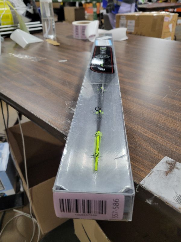 Photo 1 of 13 FISHING - Tickle Stick - Ice Fishing Rod - Gen 3 - 27" UL (Ultra Light) - 1/64oz-1/16oz - PC2 Flat-Tip Blank - TS3-27UL, Black