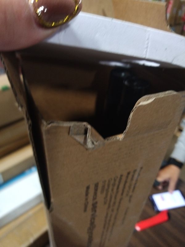 Photo 1 of 2 Pack Black Curtain Rods, 1 Inch Telescoping Drapery Rod 28 to 48 inch (2.3 to 4 ft), USFOOK Curtain Rods for Windows, Silver Translucent Finials