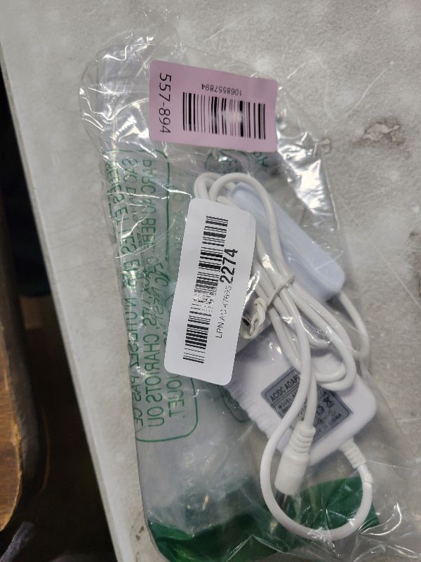 Photo 1 of 12V Power Supply, 12 Volt 2A 24W DC Power Supply with On Off Switch, White Switching LED Power Adapter, AC 110V to 12V Wall Wart Transformer Plug for LED Strip Lights with 5.5/2.1 DC Female Connector