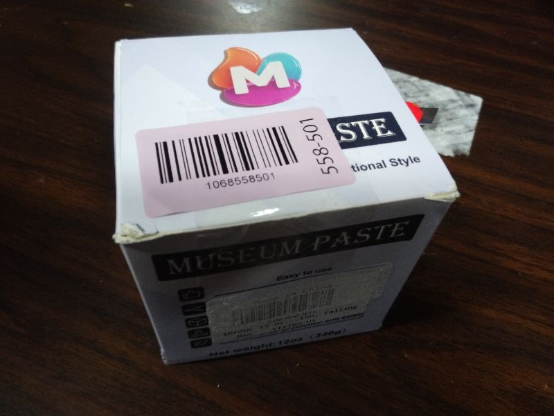 Photo 1 of 1DFAUL 12 oz Exhibits Fixing Gel for Museum, Removable Clear Museum Paste Putty Wax, Reusable & No Residue, Fixed Collection Artifacts and Decorations to Prevent Vibration, Falling