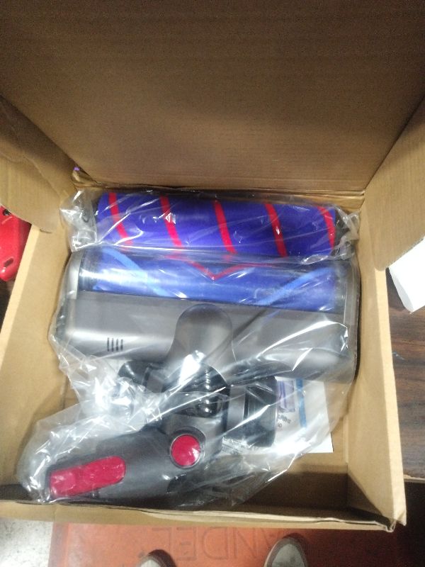 Photo 1 of 2 Replacement Vacuum Cleaner Heads for Dyson V7/V8/V10/V11/V15 | Anti-Tangle Motor-Driven Brush Roll with LED Light Dust Detection | Quick-Release Attachments for Carpets, Hardwood Floors & Tiles