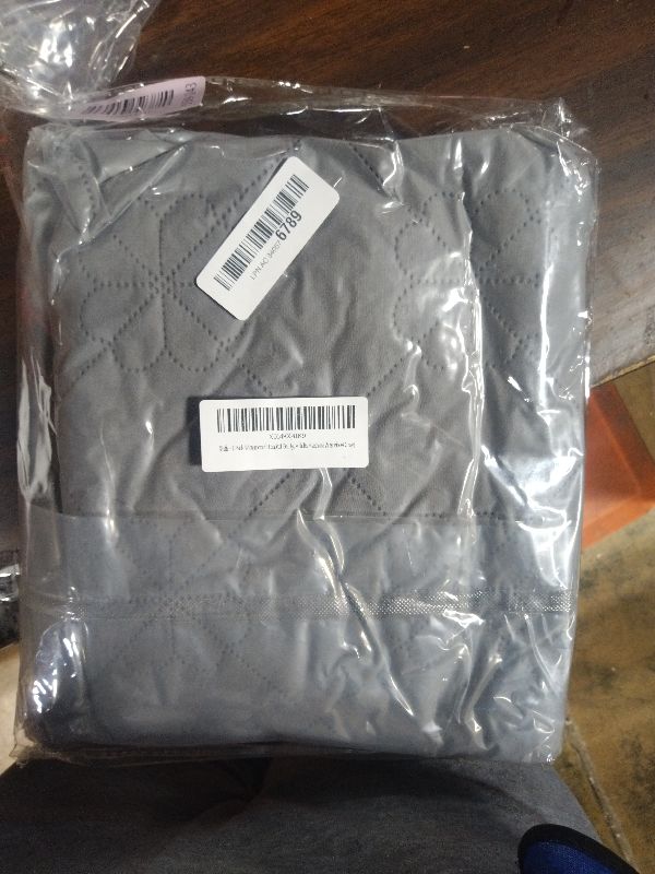 Photo 1 of 1 Pack Waterproof Hospital Bed Sheet Mattress Cover Protector 36" x 80" x 9" Hospital Grade Incontinence Protection, Soft Breathable Fabric for Elderly, Adults Machine Washable (Gray)