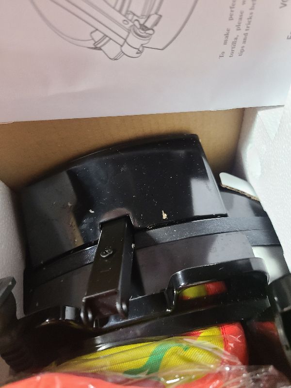 Photo 1 of 10inch Roti Maker by StarBlue with FREE Roti Warmer and Removable Handle - The automatic Stainless Steel Non-Stick Electric machine to make Indian style Chapati, Tortilla, Roti AC 110V 50/60Hz 1200W