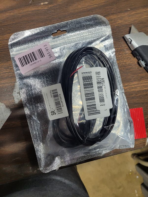 Photo 1 of 2-Pack 6FT Replacement 6.35mm Male Plug to Bare Wire Open End TS 2 Pole Mono 1/4" HiFi Speaker Plug Jack Amplifier Patch Audio Cable,Microphone Cord for DJ Application,DIY Connector Repair (6ft)