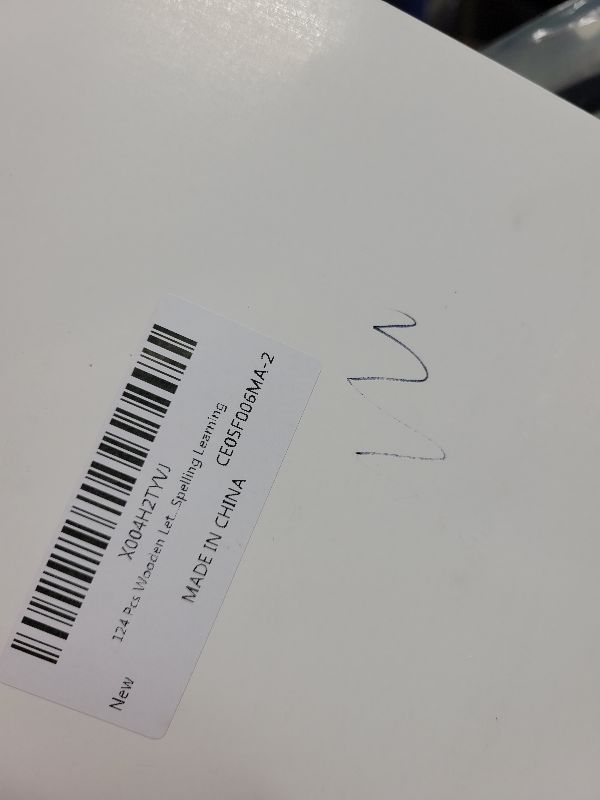 Photo 1 of 124 Pcs Wooden Letters 2 Inch for Crafts Unfinished Capital Wooden Alphabet Letters and Numbers Focal20 Small Wood Letters for DIY Painting Arts Home Decorations