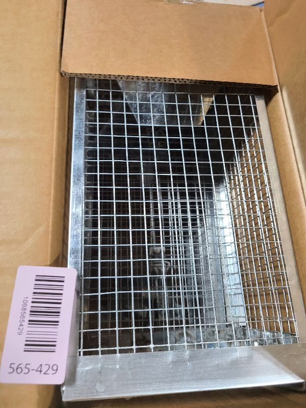 Photo 1 of 2 Packs Humane Rat Trap Outdoor, Wanqueen Humane Mouse Traps Indoor for Home, Small Rodent Chipmunk Trap and Other Live Animal Cage Catch and Release