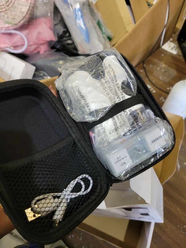 Photo 1 of 1000X Handheld Microscope for Kids 4K 2.0" Screen Rechargeable Mini Pocket Digital Microscopes w/Slides Kit Portable Edu Gift Age 4-6 8-12 Children Students (White)