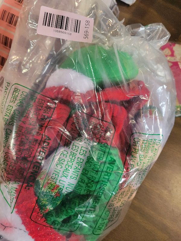 Photo 1 of 2 Pack Christmas Computer Monitor Covers Elastic Xmas Decorations Reindeer Computer Monitor Border Cover, Elastic Laptop Computer Cover for New Year Gift Ideas Xmas Home Office Computer Decoration (2)