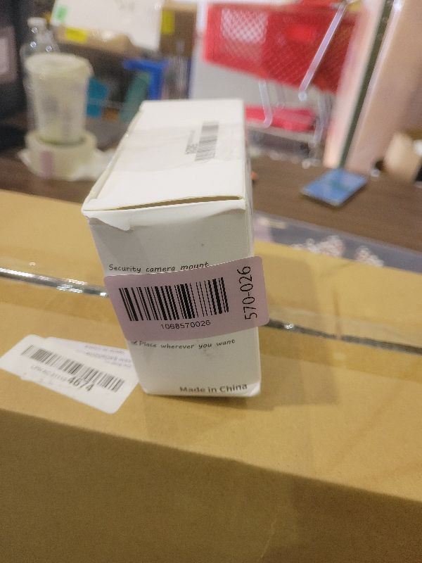 Photo 1 of 2 Pack Ring Camera Mount: 360 Degree Adjustable Wall Mount for Stick Up Cam Battery/Outdoor Cam Plus, 2 Ways Installation - Strong Adhesive & Screw, Fit for Viewing Angle(White)