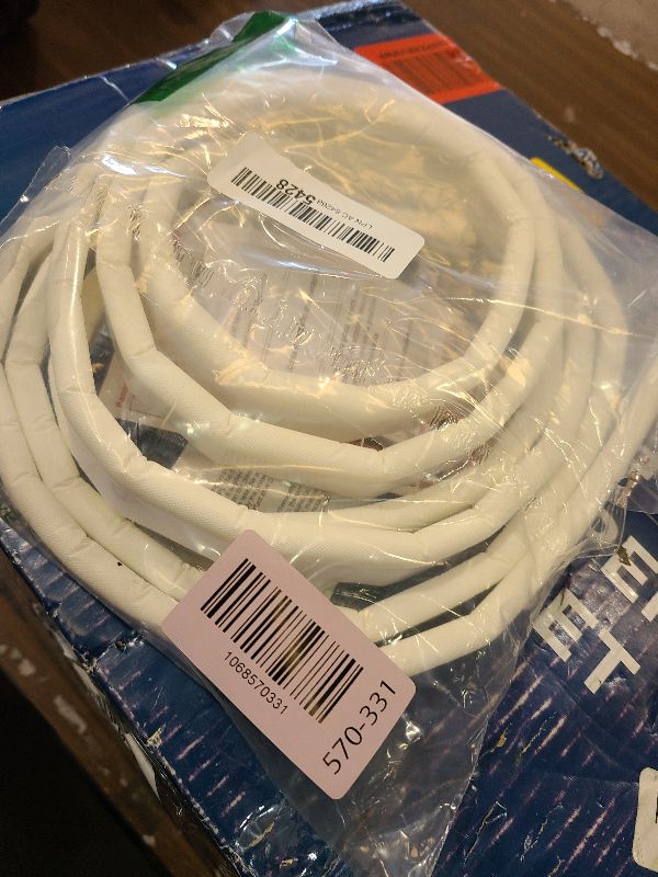 Photo 1 of 118” Wedge-Shape Foam Window Weather Stripping Door Seal Strip,Soundproofing Frame Winter Insulation Tape for Exterior Front Door,Noise Cancelling Window Inserts,Door Gap Filler Light Blocker,White