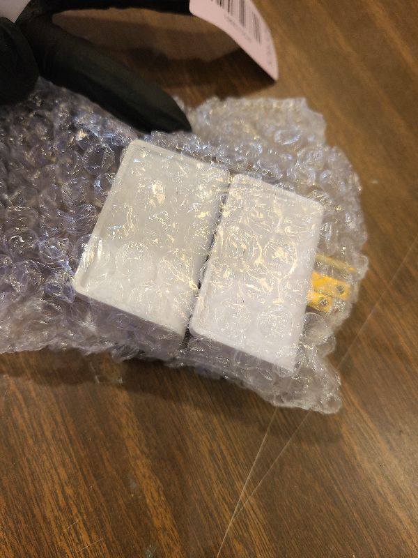 Photo 1 of [UL Listed] DEWENWILS Grounded Single Port Power Adapter with On/Off Switch, 3 Prong Electrical Plug Outlet Switch, 15A Circuit Breaker, 280J Surge Protector, White, 3 Pack