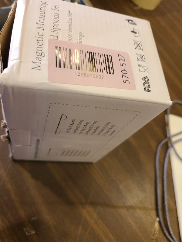 Photo 1 of 16-Piece Stainless Steel Measuring Cups and Spoons Set, Strong Magnetic Nesting Design 7 Cups 8 Spoons with Leveler, Double Measurement Markings for Dry & Liquid Ingredients, Gold