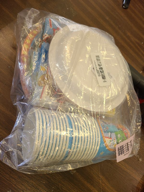 Photo 1 of 141pcs Number Blocks Birthday Tableware Decorations Party Plates Cups Soccer Theme Napkins Number Blocks Tablecloth for Number Blocks Party Decoration