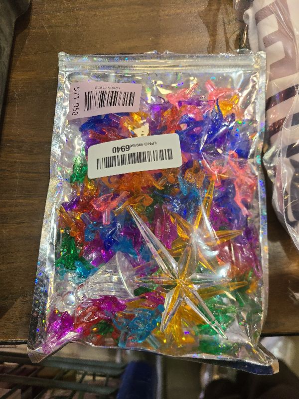 Photo 1 of 137Pcs Ceramic Christmas Tree 9 Lovely Colors Bird Replacement Bulbs Lights ?1 Angel/4 Stars Tree Topper Ornament for Ceramic Tree Décor - Medium Plastic Pegs.