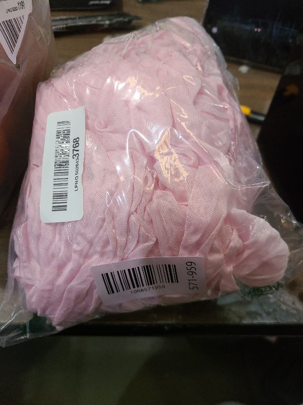 Photo 1 of 2 Pack Light Pink Cheesecloth Table Runner, 35x120 Inches 10FT Boho Gauze Fabric Table Runner, Cheese Cloth Table Runners for Baby Shower Wedding Party Bridal Table Decor