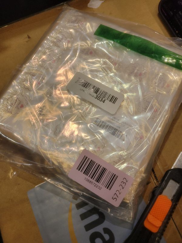 Photo 1 of 160 Pack Cookie Bags for Packaging with Seal, 7.5 x 7.1 Inch Bakery Bags with Window, Grease Resistant Donut Bags To Go for Cookies Packaging Treat, Scone, Brownie, Snacks