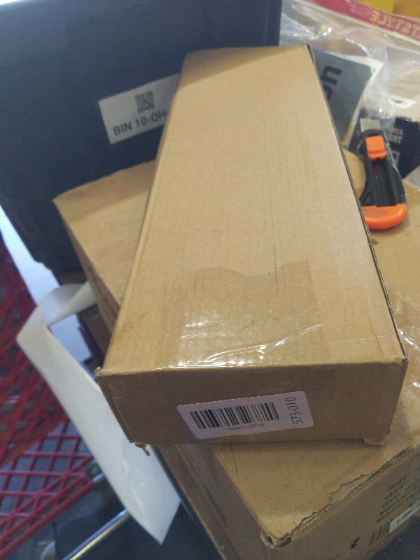 Photo 1 of 2 Pack Small Woven Basket with Gift Bags and Ribbons, Empty Decorative Gift Chest Box, Cute Baby Gift Basket for Nursery, Cotton Rope Room Shelf Storage Basket with Handles, All 12"x 8"x 5",White