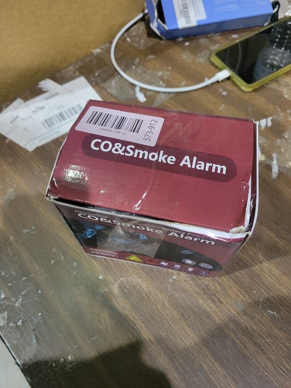 Photo 1 of 2 Packs, 2 in 1 CO & Smoke Detectors,Carbon Monoxide Detectors,Smoke Detector Battery Powered,?Include 3 * 1.5V AA Battery?,85 db Smoke Alarm,Fire Alarm,Easy Install,Portable