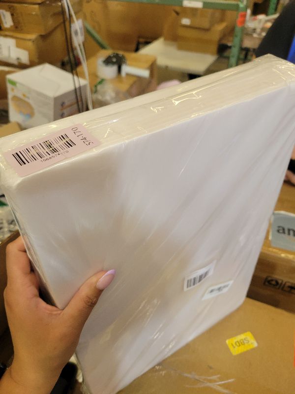 Photo 1 of 10 Pack Foam Boards,Thickness White Foam Core Backing Board 3/16" Foam Poster Boards for Mounting Photographs and Artwork, 3-D Modeling, Signage, Poster Making in School, Office (A3,12"x16.5")