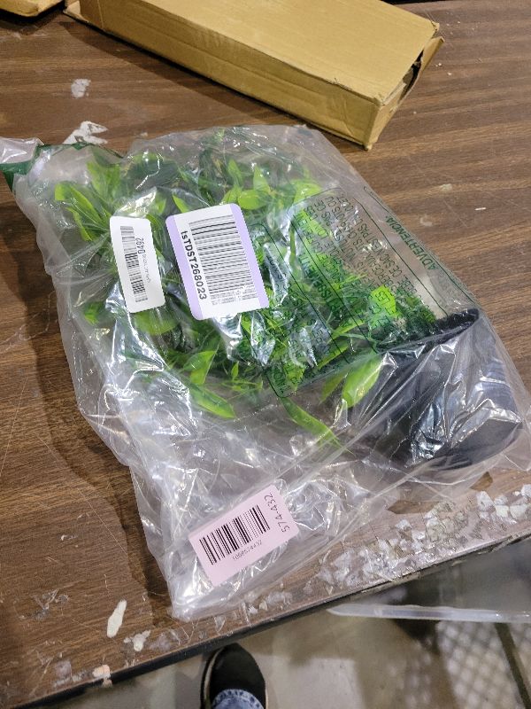 Photo 1 of 1pcs Realistic Faux Hanging Plants for Decor Lifelike Artificial Potted Bonsai Wall Decoration for Greenery
