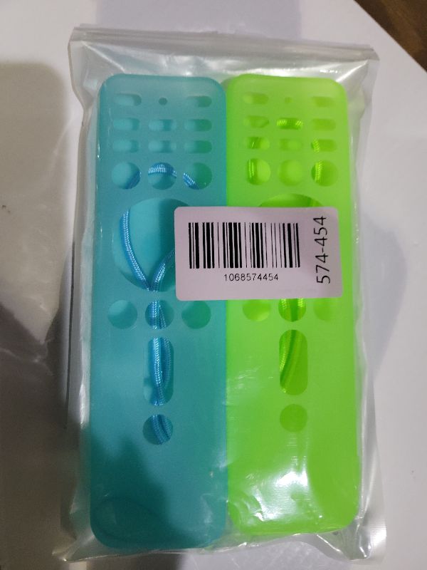 Photo 1 of [2Pack] Climberer Cover for VIZIO XRT260,Smart TV Remote Control Replacement Glow in Dark Protective Skin Case - Blue & Green (XRT260)