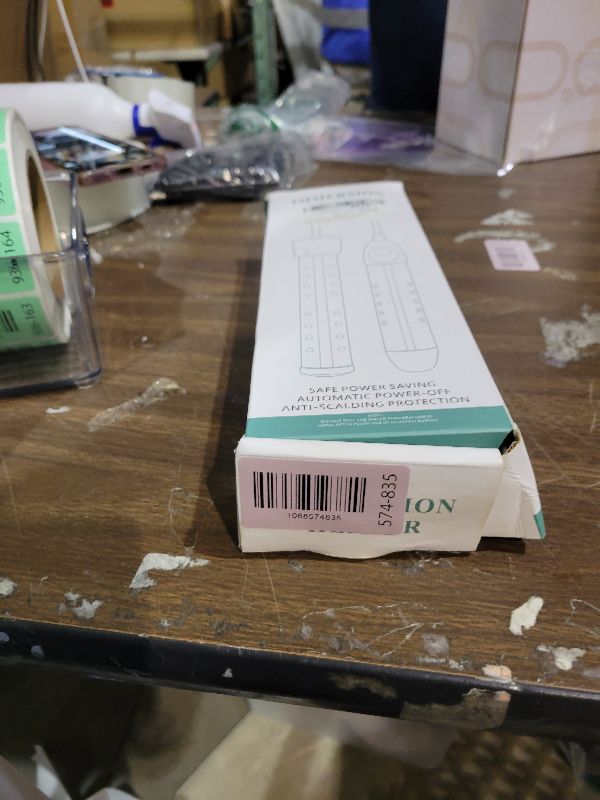 Photo 1 of 2000W Immersion Water Heater Electric, Fast Heating Portable Water Heater with 304 Stainless Steel, Bucket Heater with Digital LCD Thermometer for Home Camping Bath Pool Outdoor Use