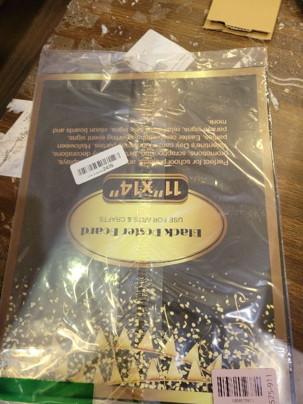 Photo 1 of 10 Pcs Black Poster Board Paper 11x14, ROOKEA Vision Boards Posterboard Bulk for School Projects Classroom Arts Craft Presentations Drawing Scrapbooking Blank Graphic Display