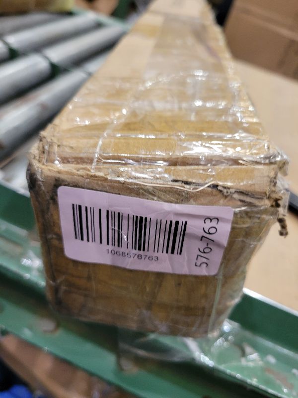 Photo 1 of 1 1/8 Inch Diameter Curtain Rods 144 to 240 Inches(12-20ft), Telescoping Heavy Duty Large Drapery Rod with Adjustable Aluminum Alloy Bracket, Solid End Caps for Windows Decoration, Brushed Nickel