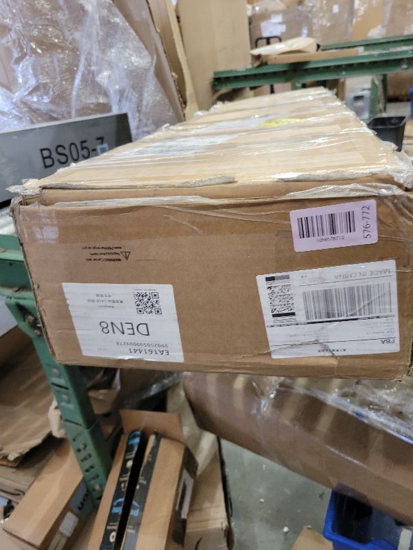 Photo 1 of 14FT Trampoline Enclosure Net with Universal Trampoline Replacement Enclosure Poles and Hardware (Only fit for 14FT Trampoline with 6 Poles)