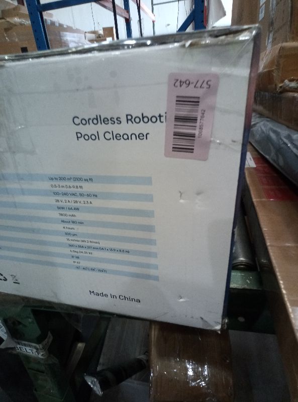 Photo 1 of (2026 Upgrade) Pool Vacuum,SAT 25 Robotic Pool Cleaner,Pool Vaccum for Inground Pools,AI Sonar Smart Navigation,Max 180-Mins Battery Life