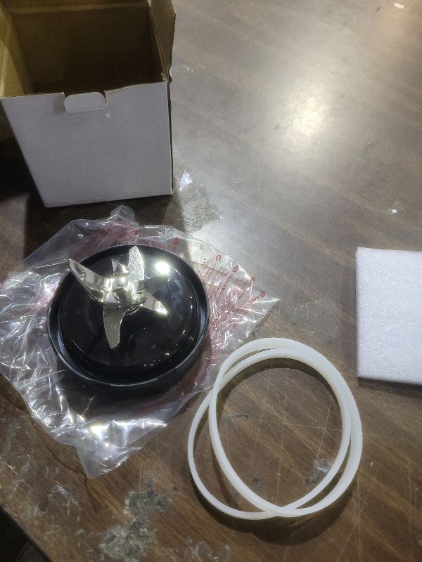 Photo 1 of [New Model]SS101 Replacement Blade for Ninja Blender Accessories, 7-Fins Blender Blade Compatible with Nutri Ninja Foodi Power Blender SS150,SS151,SS300,SS350,SS351,CO351B,SS100,SS101,SS101C,SS101TGT