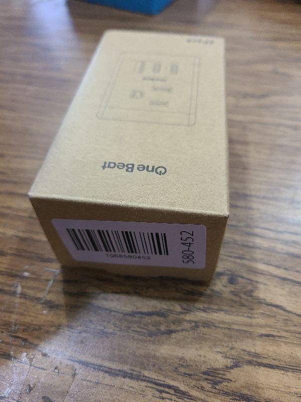 Photo 1 of 2 Pack Germany France Travel Plug Adapter with 3 Outlets 1 USBA 2 USB C, One Beat Type E/F International Power Adapter, Travel Essentials US to Europe France Germany South Korea Netherlands