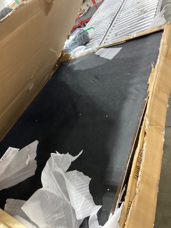 Photo 1 of **ONLY THE HEADBOARD**Meridian Furniture Lexi Collection Modern Contemporary Velvet Upholstered Bed with Deep Tufting