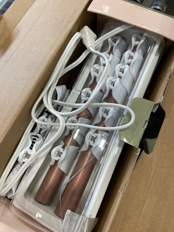 Photo 1 of **DAMAGE TO THE PLASTIC**INFINITIPRO BY CONAIR Ceramic Flocked - Hot Rollers for Long, Medium, and All Hair - Hair Curler - Hair Roller Clips Included - 1 1/4-inch, 1-inch, and 3/4-inch Rollers