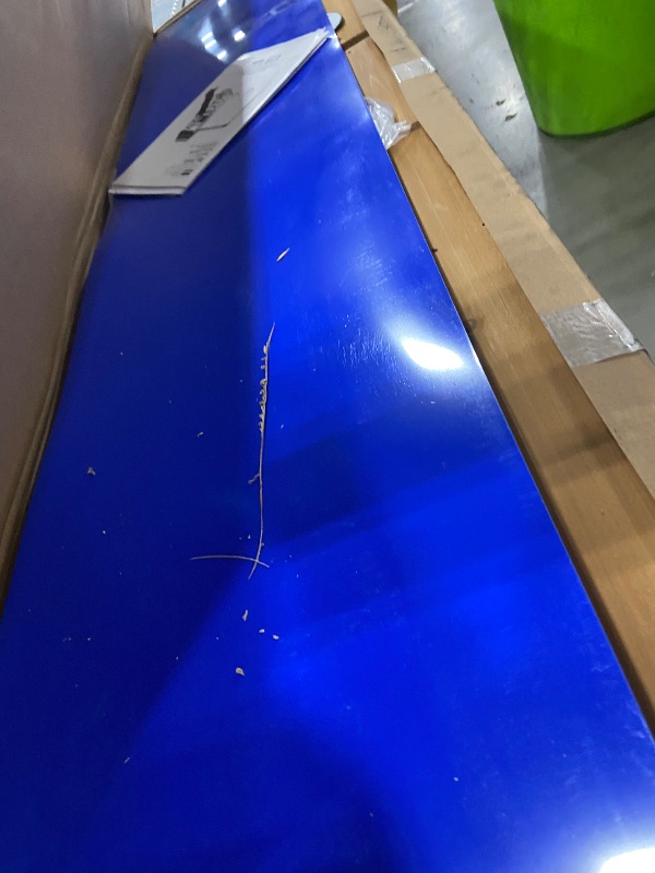 Photo 1 of ***BOX 1 OF 2, MISSING BOX 2*** Backyard Discovery Bay Pointe Cedar Wood Swing Set with Wave Slide, Play Deck, Rock Wall Ladder, Belt Swings, Chalkboard, Canopy Roof, Outdoor Playset