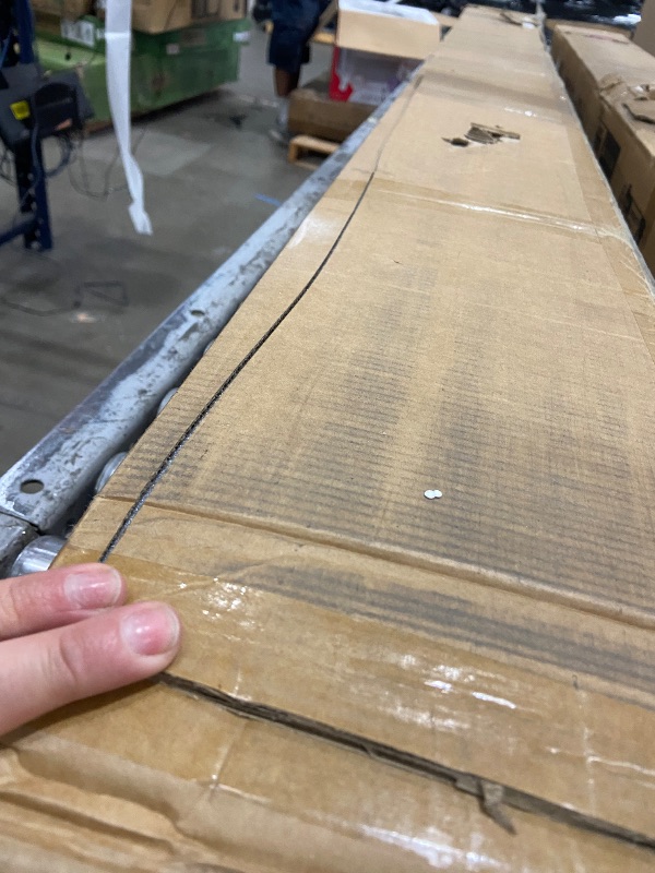 Photo 1 of (minor chipped) Art3d Slat Wall Panel for Modern Decor, WPC Acoustic Diffuser Panel, 8-Pack 96 x 6in. Black Walnut