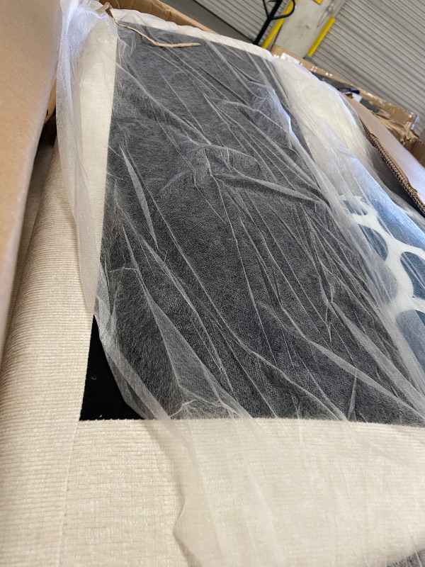 Photo 1 of *** See Notes *** Ball & Cast 127" L-Shaped Sectional Couches for Living Room with Movable Ottoman,2 Cup Holders & USB Ports,7 Seat Chenille Upholstered Sofa W/6 Throw Pillows & Hidden Storage Box,DIY Combination,Beige ( Only corner  seat is included )