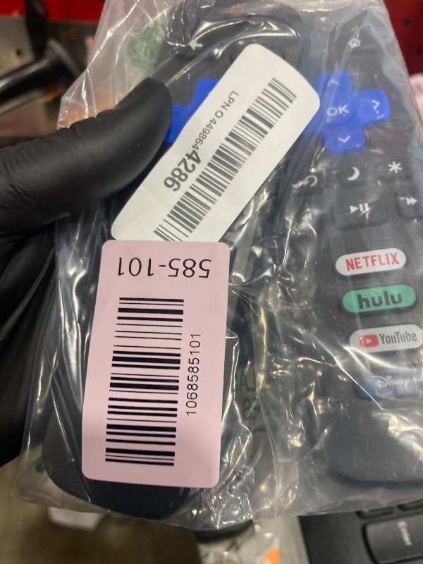 Photo 1 of (Pack of 2) Replacement Remote Control Only for Roku TV, Compatible for TCL Roku/Hisense Roku/Onn Roku/Sharp Roku/Element Roku/Westinghouse Roku/Philips Roku Smart TVs (Not for Roku Stick and Box)