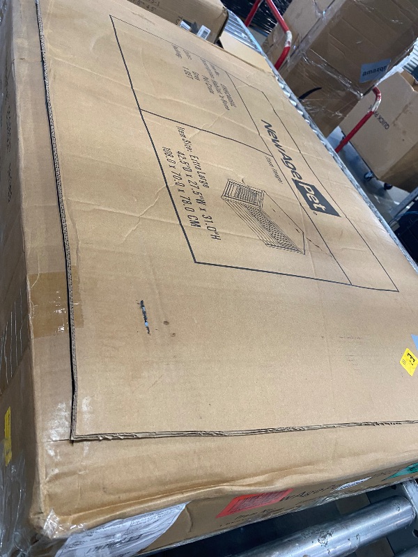 Photo 1 of **FOR PARTS ONLY*** New Age Pet ECOFLEX InnPlace Dog Crate & End Table, Indoor Furniture Style Pet Kennel for Small, Medium, Large & XL Dogs, Durable Composite, Grey, X-Large