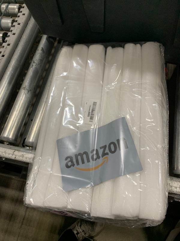 Photo 1 of 12 PCS Clamp Foam Tube, 15.7 X 1.8 Inch OD, 1 Inch ID Pre Cut Tube Cover White Foam Pipe Protection for Table Leg Bumper Parapet Corner Edge Protection, Clamp Pipe Insulation Covers