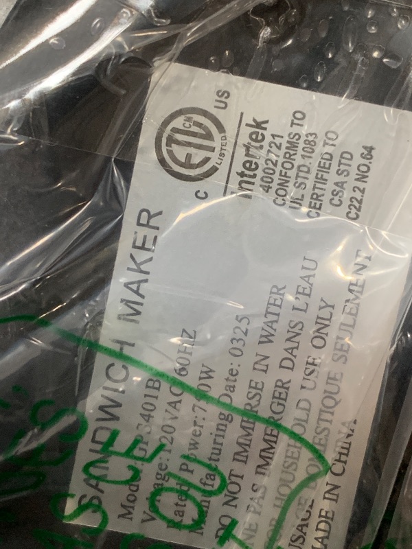 Photo 1 of  Panini Press Grill and Gourmet Sandwich Maker