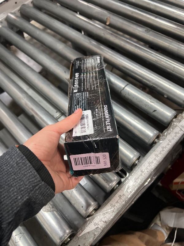 Photo 1 of LIBRATON Chainsaw File Set, 5/32", 3/16", 7/32" Chainsaw Sharpening File, Chainsaw Sharpener, Round Saw Chain File, 6" Flat File, Depth Gauge, Filing Guide, Check Gauge, Bar Groove Cleaner, Pouch