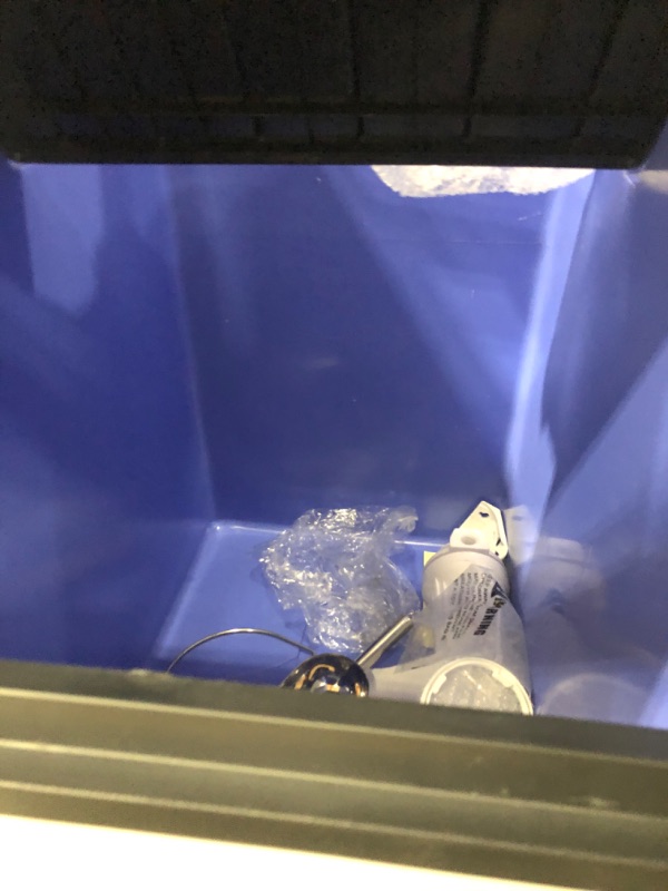 Photo 1 of **ONLY THE BOTTOM PART, MISSING TOP WITH THE ICE COMPRESSOR**YITAHOME 22" Commercial Ice Maker Machine 600 LBS, Water Cooled ETL & DOE Certificated Industrial Ice Machine with 360 Storage, Ice Scoop & Bucket, Stainless Steel Ice Maker for Restaurant Bar S