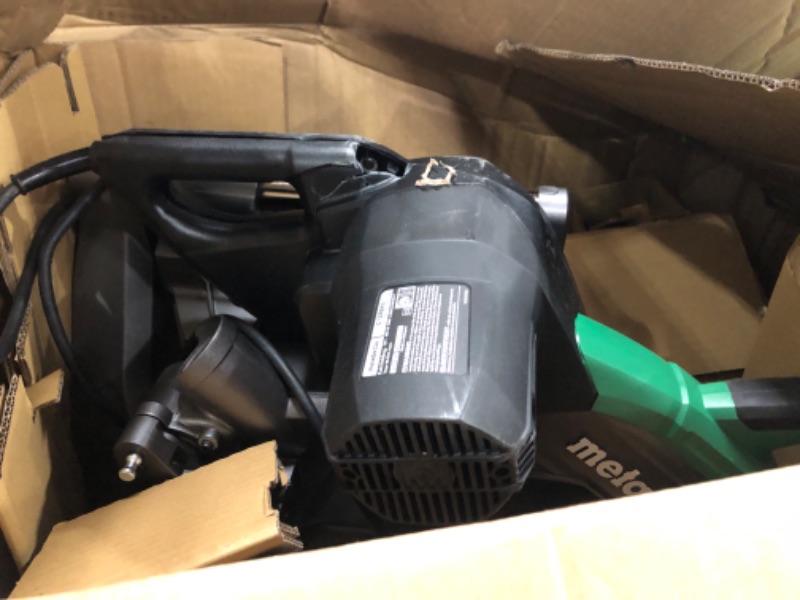 Photo 3 of Metabo HPT 12-Inch Dual Bevel Sliding Miter Saw, 4000 RPM No-Load Speed, 45° Left and Right Bevel Range, Precision Miter Angles, 9 Detent Stops, Xact Cut Shadow Line, C12RSH3