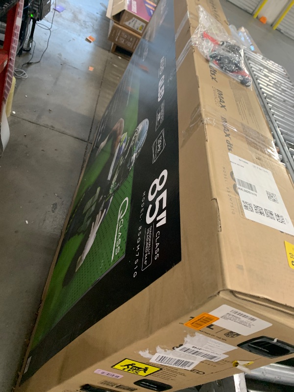Photo 1 of TCL 85-Inch QM7 QLED 4K Smart QD-Mini LED TV with Google TV (85QM751G, 2024 Model) Dolby Vision IQ, Dolby Atmos, HDR, Game Accelerator up to 240Hz, Voice Remote, Works with Alexa, Streaming Television