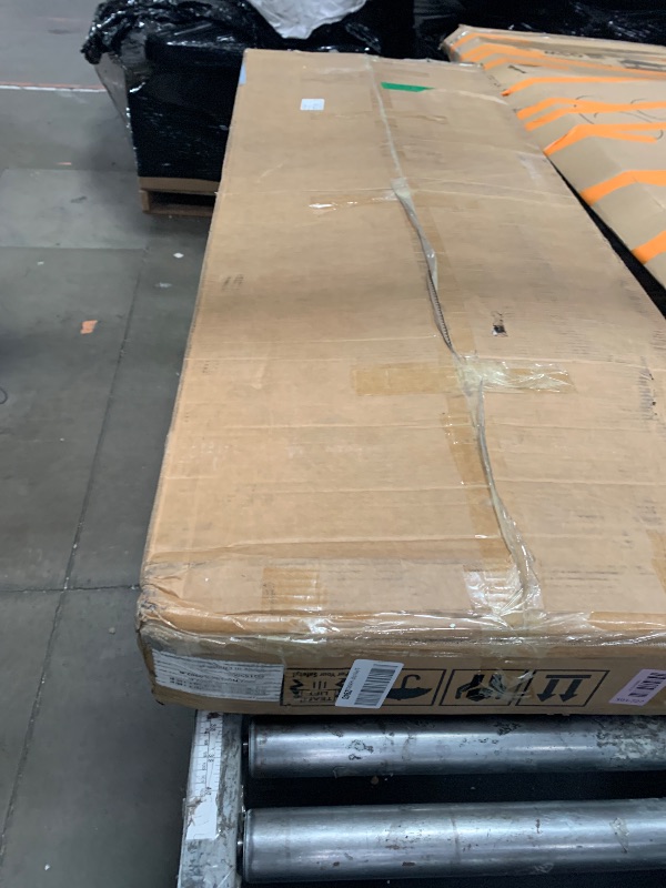 Photo 1 of Tribesigns 62.2" Executive Desk with Mobile File Cabinet, L-Shaped Office Desk with Storage Shelves, Large Computer Desk Business Workstation Set for Home Office, Light Brown