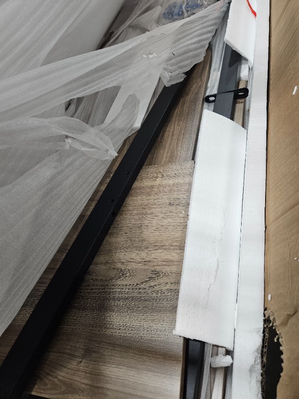 Photo 5 of Tribesigns 62.2" Executive Desk with Mobile File Cabinet, L-Shaped Office Desk with Storage Shelves, Large Computer Desk Business Workstation Set for Home Office, Light Brown