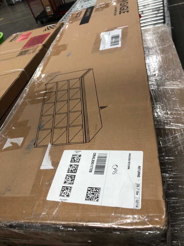 Photo 2 of VASAGLE CUSTOS Collection - Shoe Bench, Storage Bench with Padded Seat, Entryway Bench with 15 Compartments, for Bedroom, 11.8 x 41.3 x 18.9 Inches, Cloud White and Dove Gray ULHS15WT